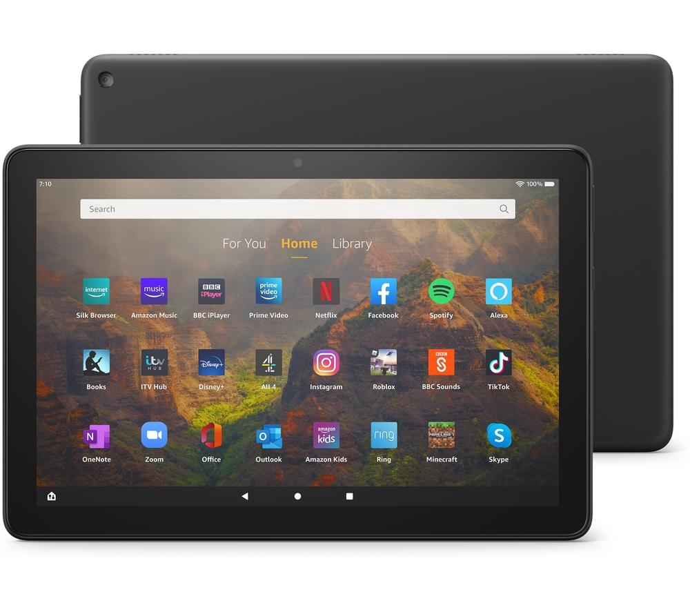 Image of AMAZON Fire HD 10 Plus 10.1" Tablet (2021) - 32 GB, Slate, Silver/Grey