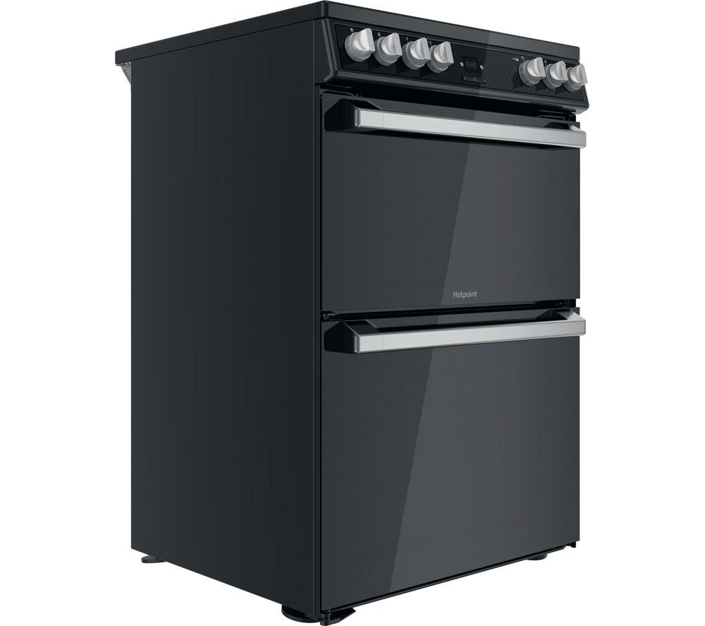 HOTPOINT Multiflow HDT67V9H2CB 60 cm Electric Ceramic Cooker - Black