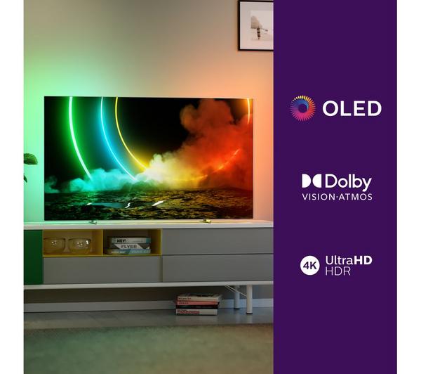 PHILIPS 55OLED706/12 55" Smart 4K Ultra HD HDR OLED TV with Google Assistant image number 9