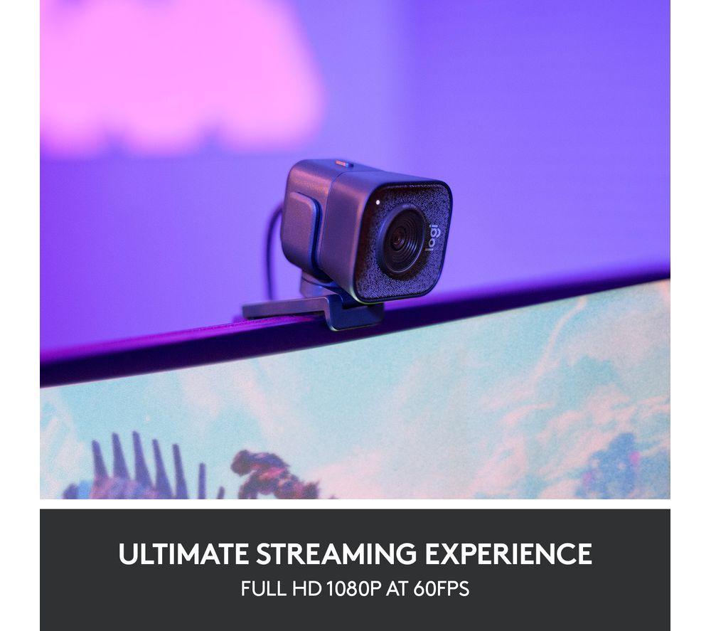 Logitech Streamcam,Live Streaming Webcam,Full 1080P Hd 60Fps Vertical  Video,Smart Auto Focus&Exposure,Dual Camera-Mount Versatility,With  Usb-C,For ,Gaming Twitch,Pc/Mac-White,Digital : : Computers  & Accessories