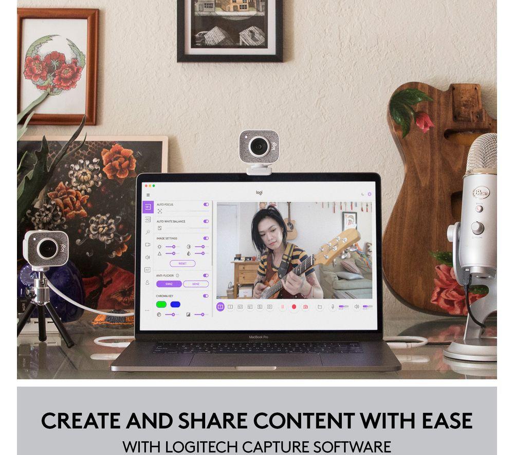 Buy LOGITECH StreamCam Full HD USB-C Webcam & Yeti Professional