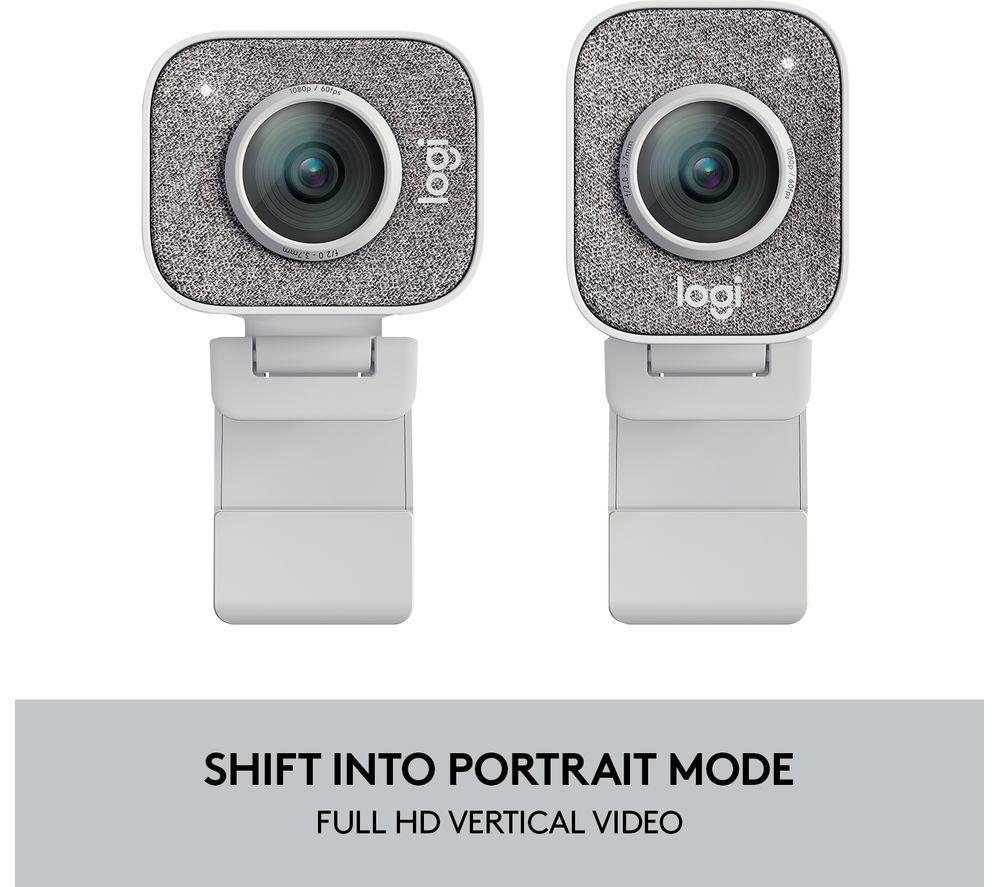 LOGITECH StreamCam Full HD USB-C Webcam & Yeti Professional USB Microphone Bundle - White & Black image number 6 of 11