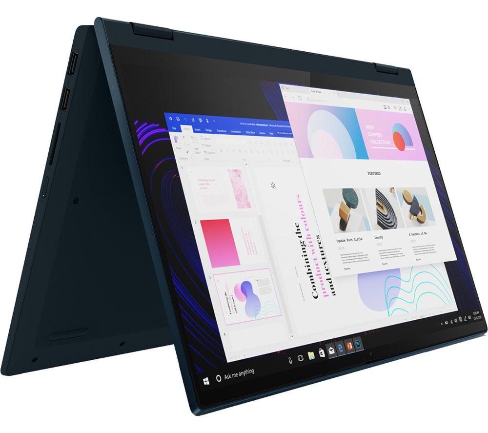 Image of LENOVO IdeaPad Flex 5i 14" 2 in 1 Laptop - Intel®Core i5, 256 GB SSD, Blue, Blue