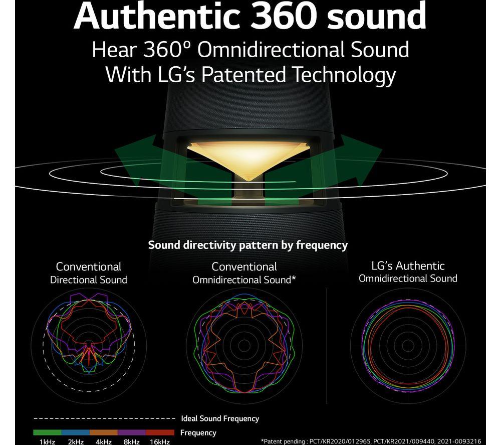 Buy LG XBOOM 360 RP4 Portable Bluetooth Speaker Burgundy Currys