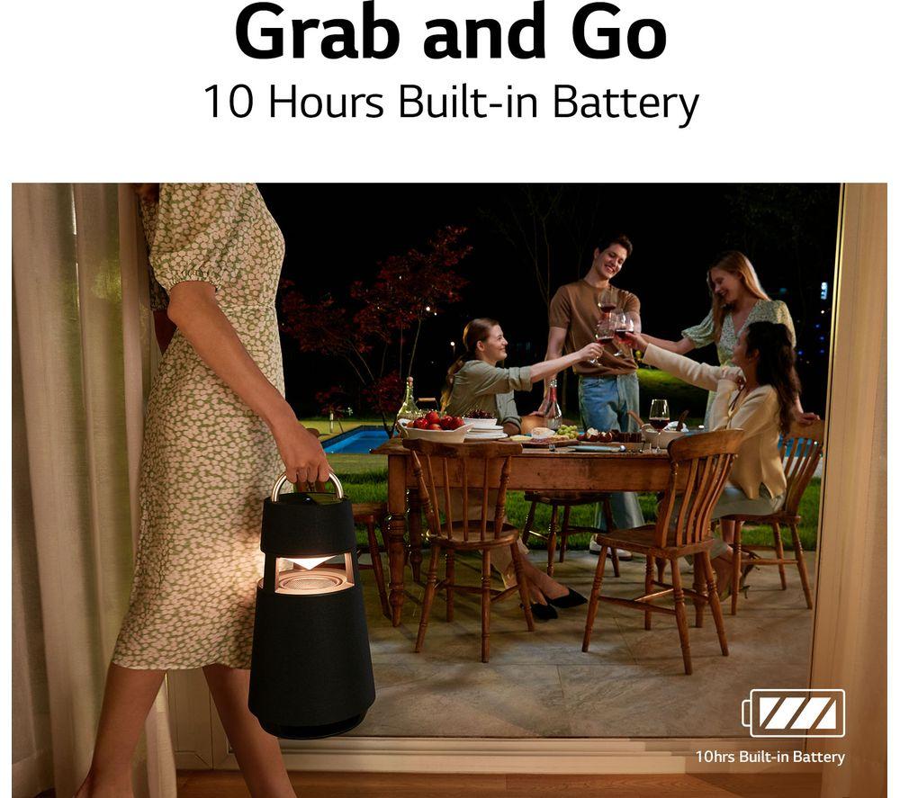 Buy LG XBOOM 360 RP4 Portable Bluetooth Speaker Burgundy Currys