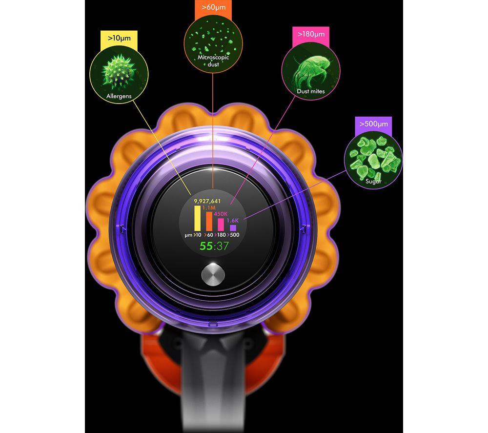 Buy DYSON V15 Detect Absolute Cordless Vacuum Cleaner Yellow & Nickel