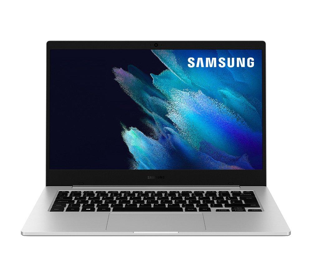 Image of SAMSUNG Galaxy Book Go 14" Laptop - Qualcomm Snapdragon 7C, 128 GB SSD, Mystic Silver, Silver/Grey