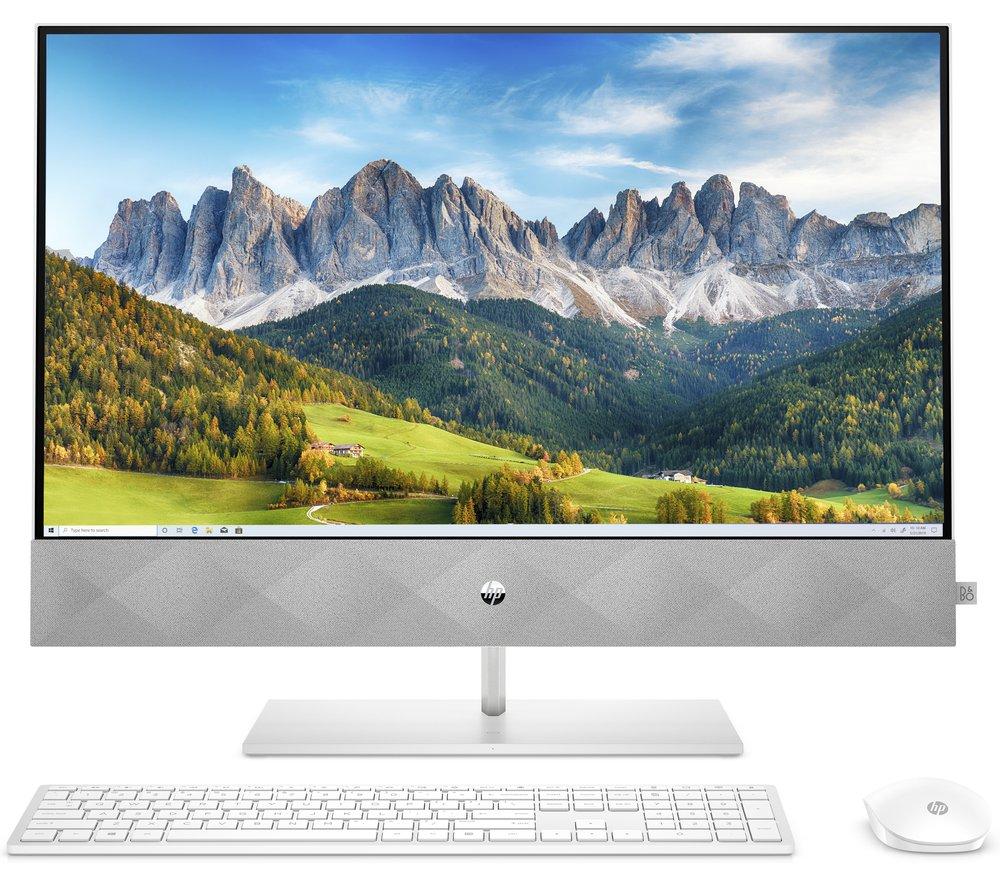 Image of HP Pavilion 27-d1021na 27" All-in-One PC - Intel® Core™ i7, 1 TB SSD, White