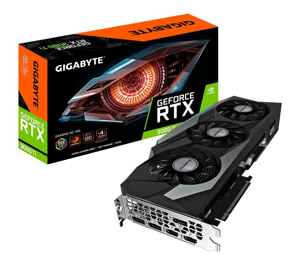 GIGABYTE GeForce RTX 3080 Ti 12 GB GAMING OC Graphics Card image number 8 of 9