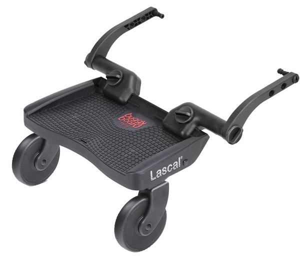 LASCAL BuggyBoard Mini Ride-on Platform - Black & Red image number 0