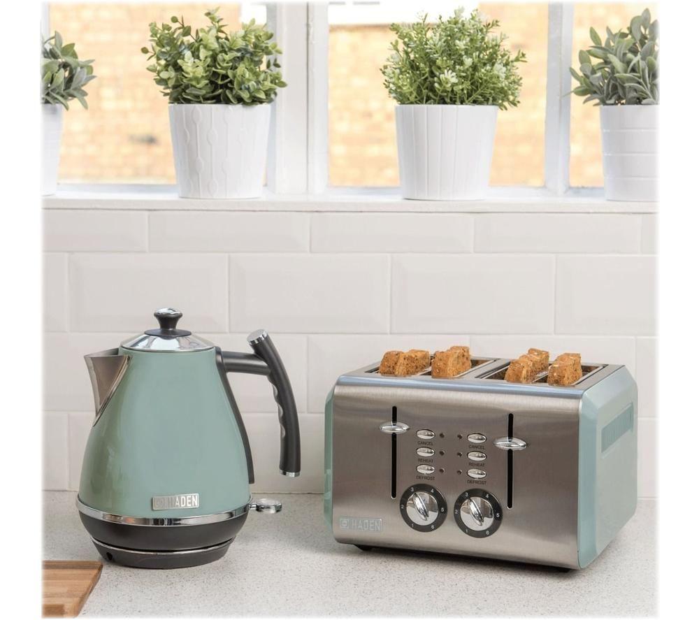 HADEN Cotswold 183538 Jug Kettle - Sage image number 7 of 8