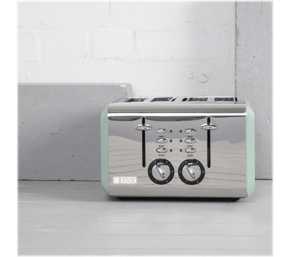 HADEN Cotswold 183774 4-Slice Toaster - Sage image number 5 of 8