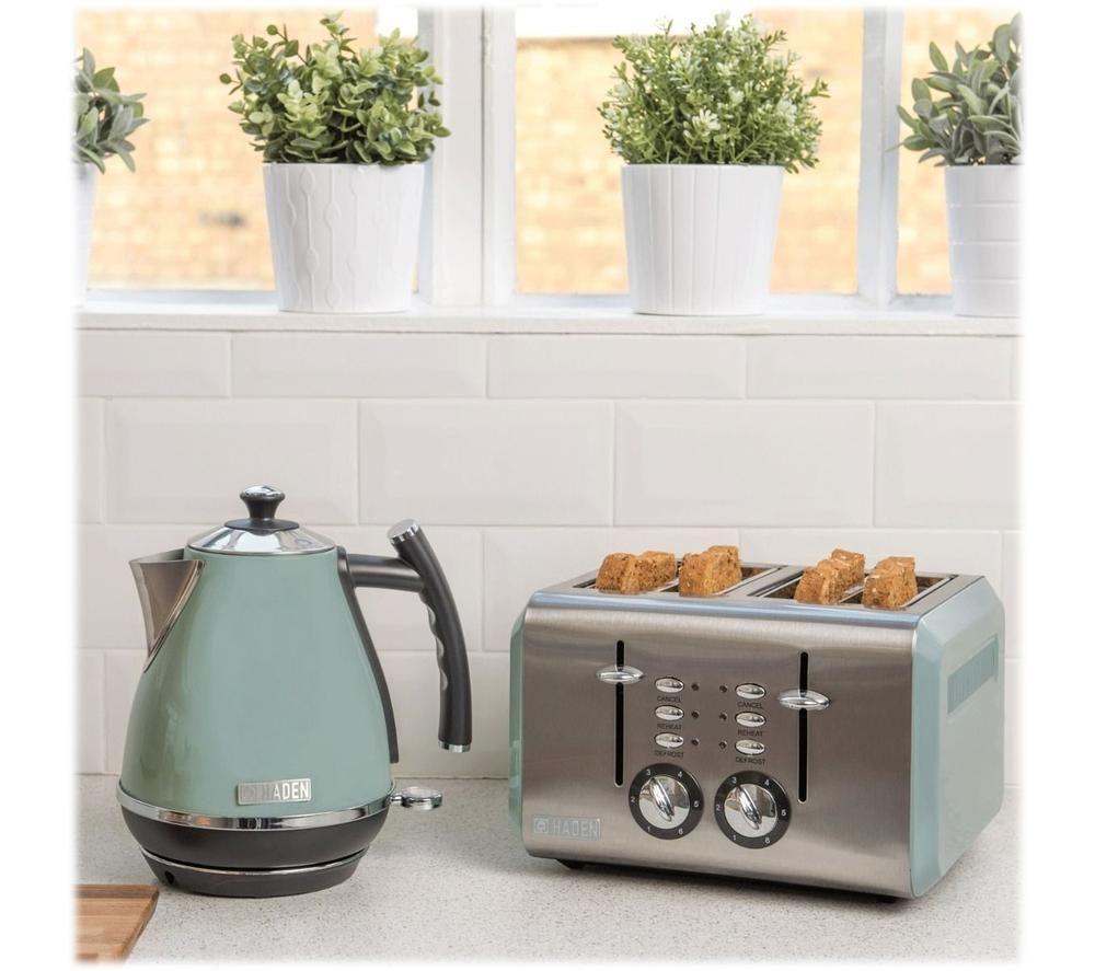 HADEN Cotswold 183774 4-Slice Toaster - Sage image number 6 of 8
