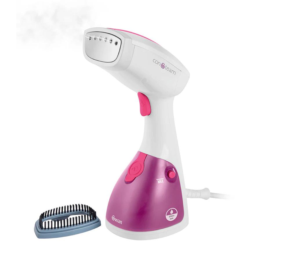 SWAN ConSteam SI12020N Hand Steamer - Purple & White, White