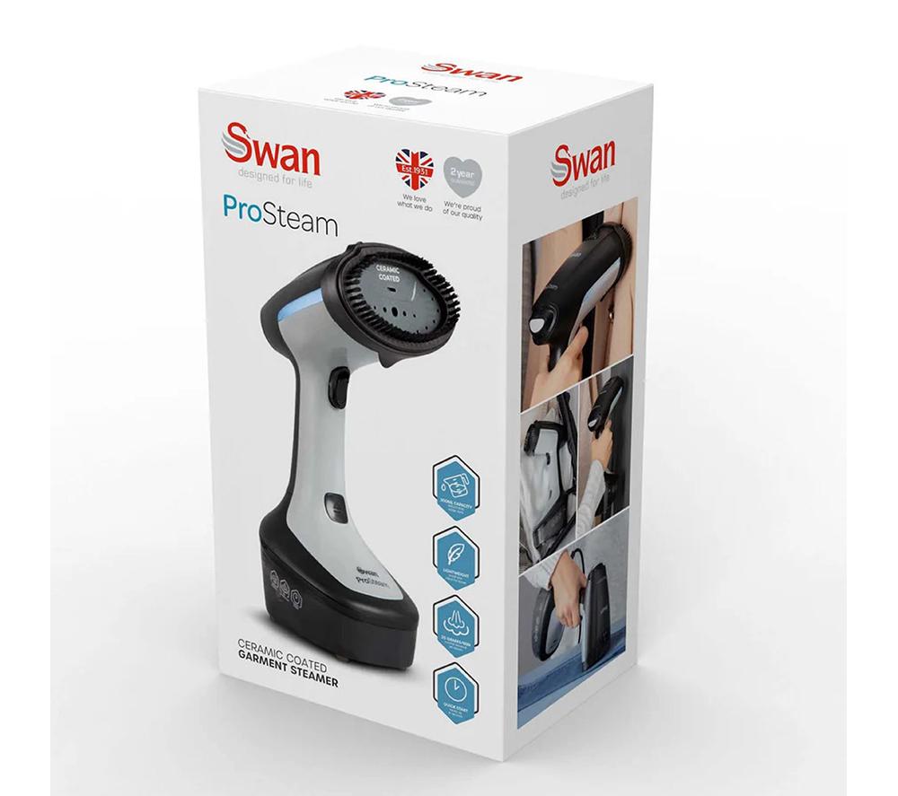 SWAN ProSteam SI12022N Hand Steamer - Grey & Black image number 8 of 10