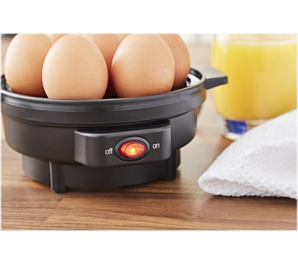 SWAN SF21020N Egg Boiler Black Silver