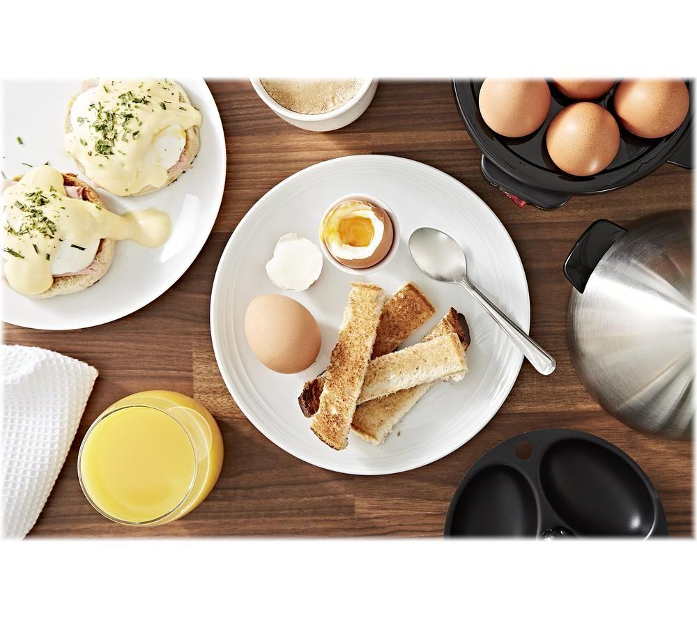 SWAN SF21020N Egg Boiler - Black & Silver image number 10 of 12