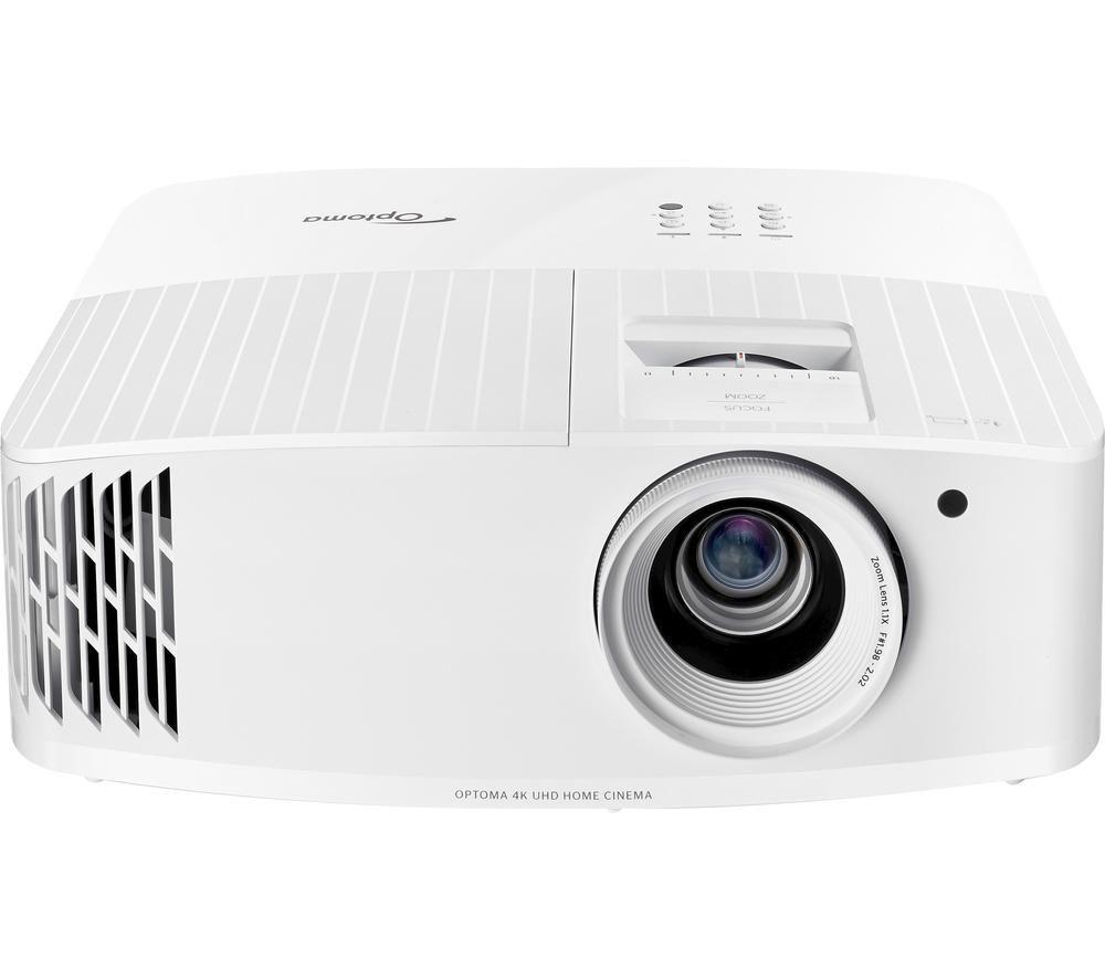 OPTOMA UHD38 4K Ultra HD Home Cinema Projector, White