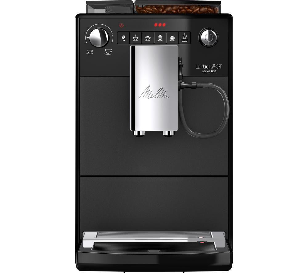 MELITTA Series 600  Latticia OT F300-100 Bean to Cup Coffee Machine - Black, Black