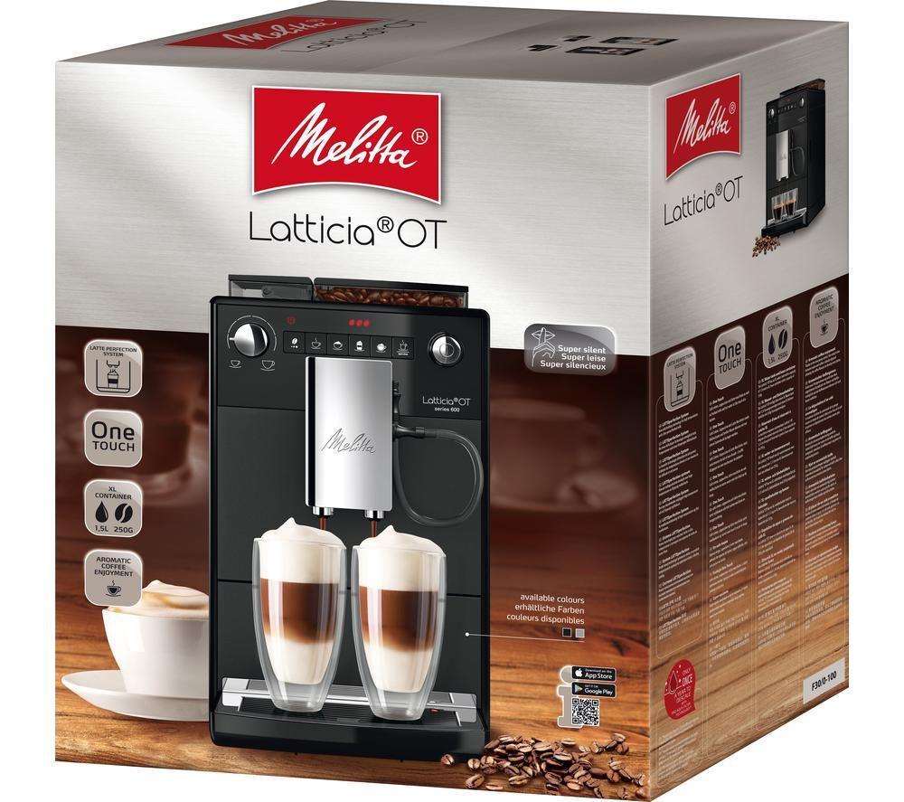 MELITTA Series 600  Latticia OT F300-100 Bean to Cup Coffee Machine - Black image number 7 of 7