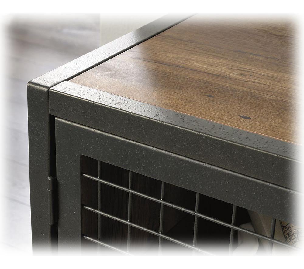 TEKNIK Boulevard Cafe 1780 mm TV Stand for up to 70" TVs - Vintage Oak & Black image number 7 of 11