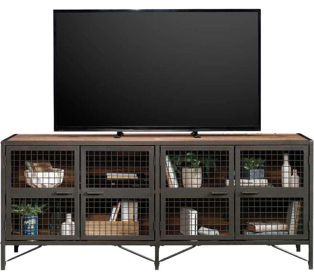 TEKNIK Boulevard Cafe 1780 mm TV Stand for up to 70" TVs - Vintage Oak & Black image number 10 of 11