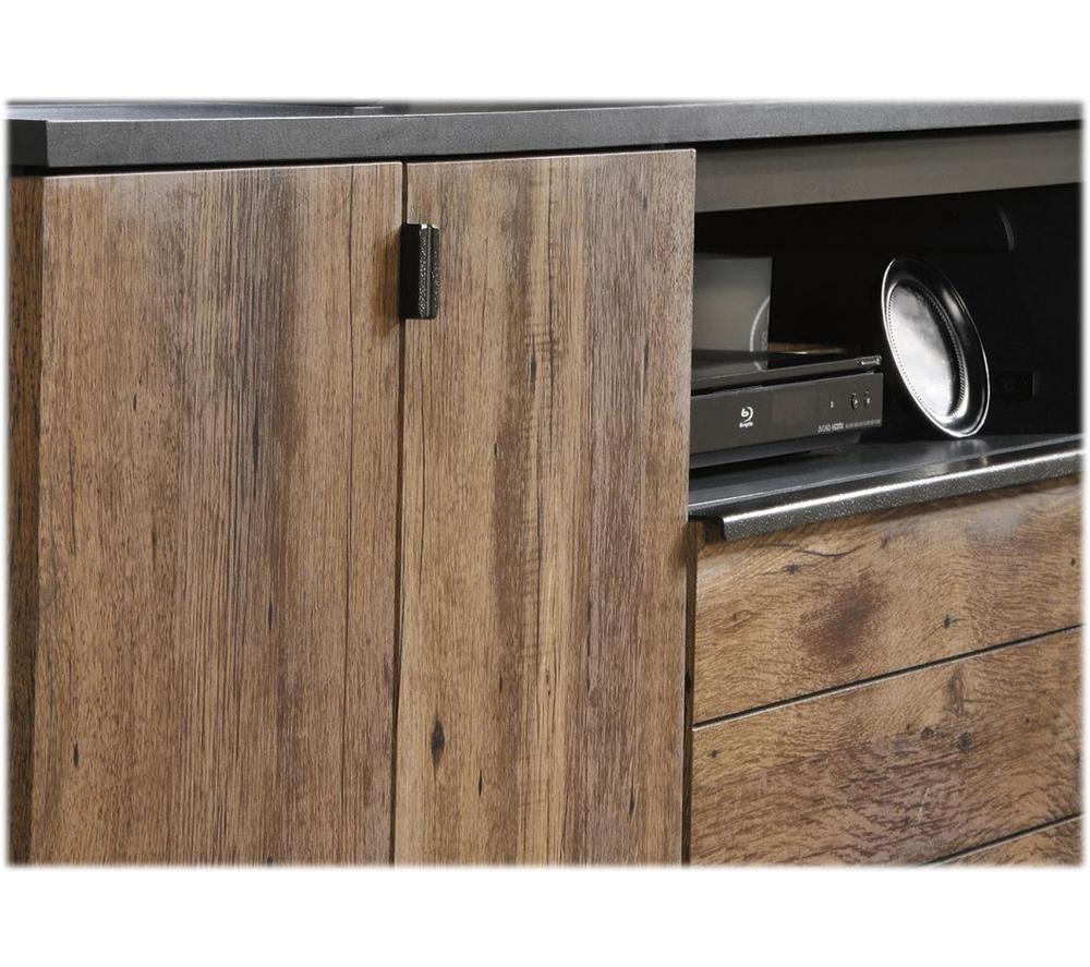 TEKNIK Boulevard Cafe 1525 mm TV Stand for up to 60"- Vintage Oak & Black image number 7 of 15