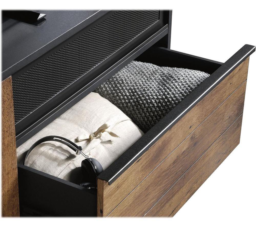 TEKNIK Boulevard Cafe 1525 mm TV Stand for up to 60"- Vintage Oak & Black image number 8 of 15