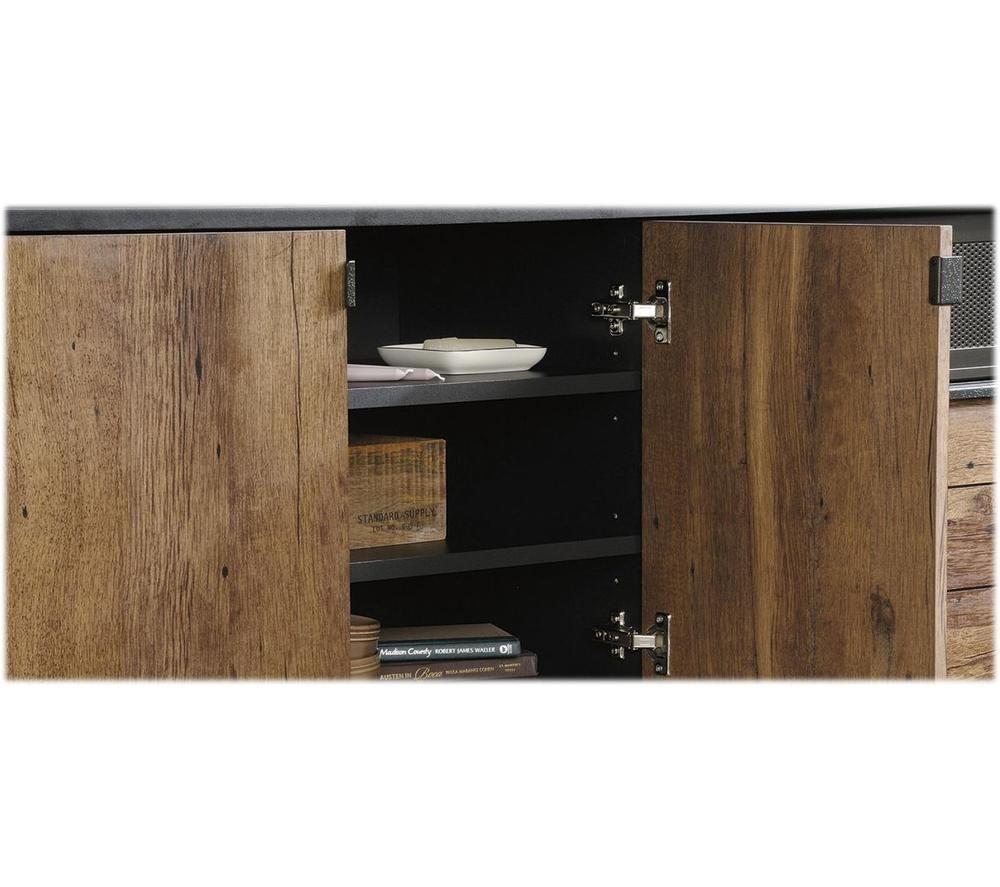 TEKNIK Boulevard Cafe 1525 mm TV Stand for up to 60"- Vintage Oak & Black image number 14 of 15
