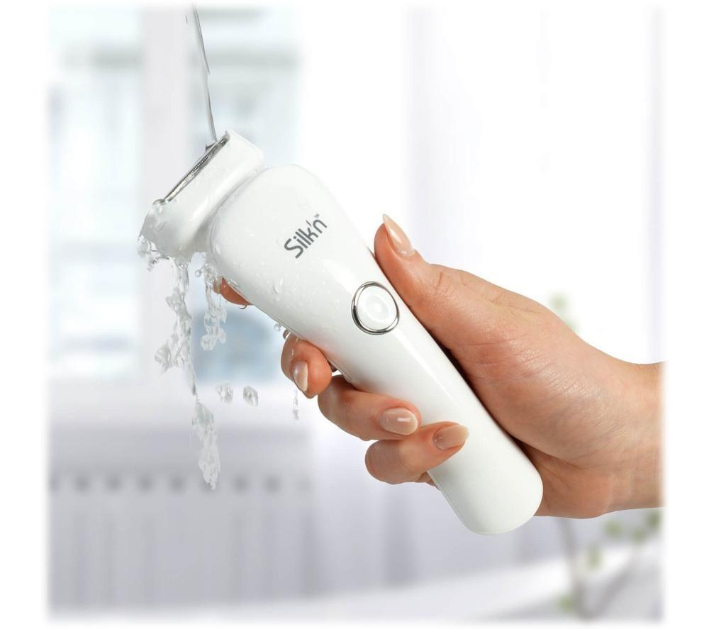 SILK'N LadyShave Wet & Dry Shaver - White image number 5 of 6