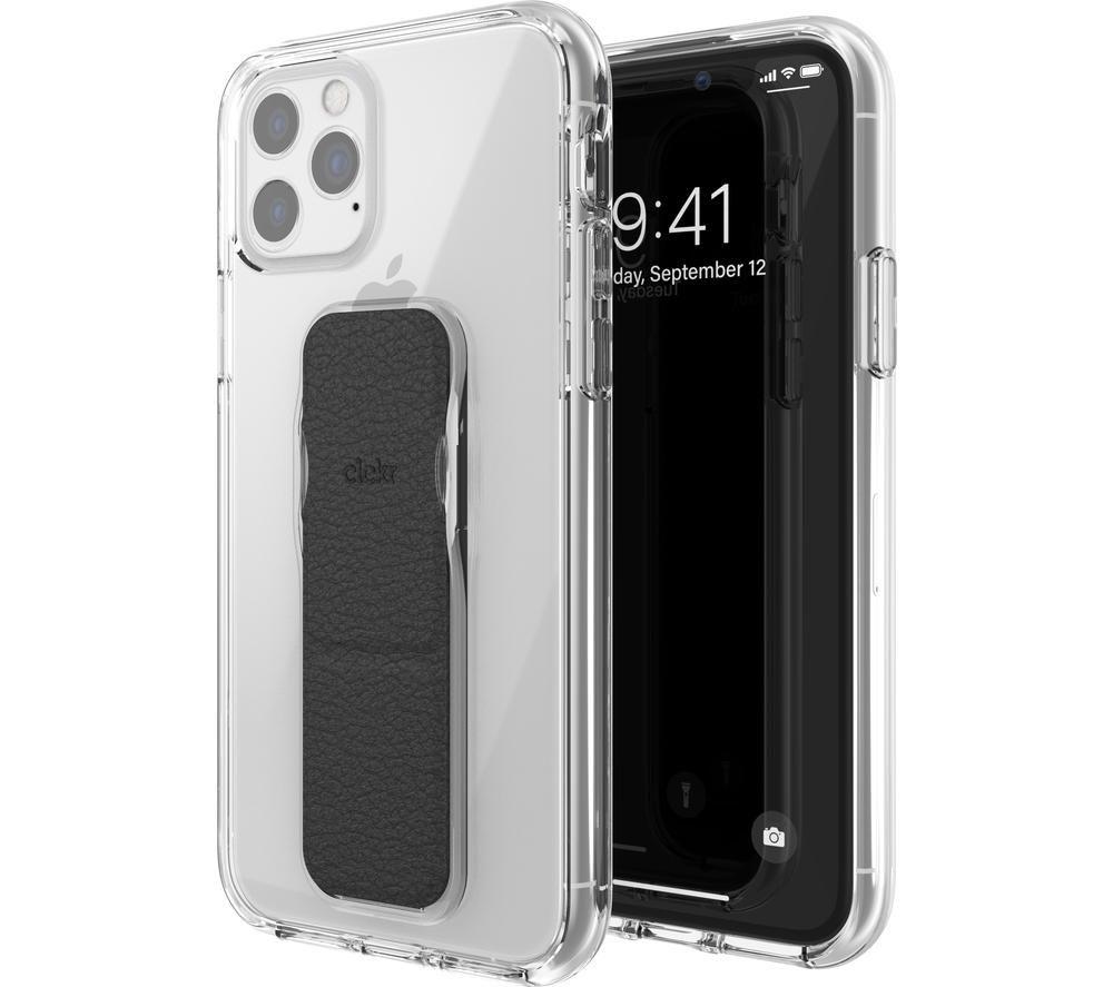 Image of CLCKR iPhone 11 Pro Case - Clear & Black, Black,Clear