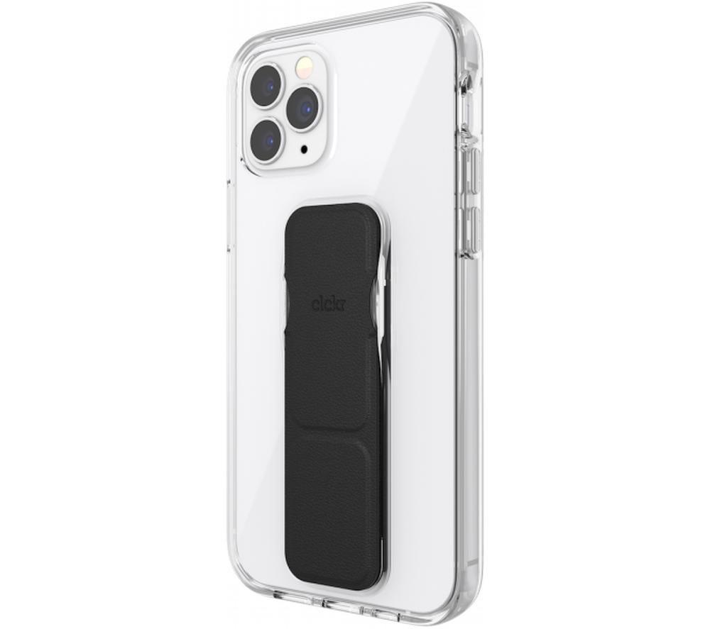 Image of CLCKR iPhone 12 & 12 Pro Case - Clear & Black, Black,Clear