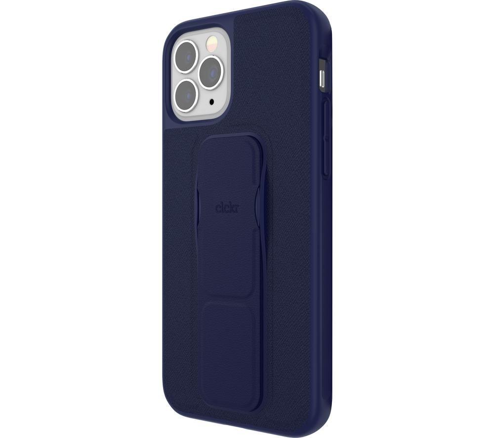 CLCKR iPhone 12 & 12 Pro Saffiano Case - Blue, Blue