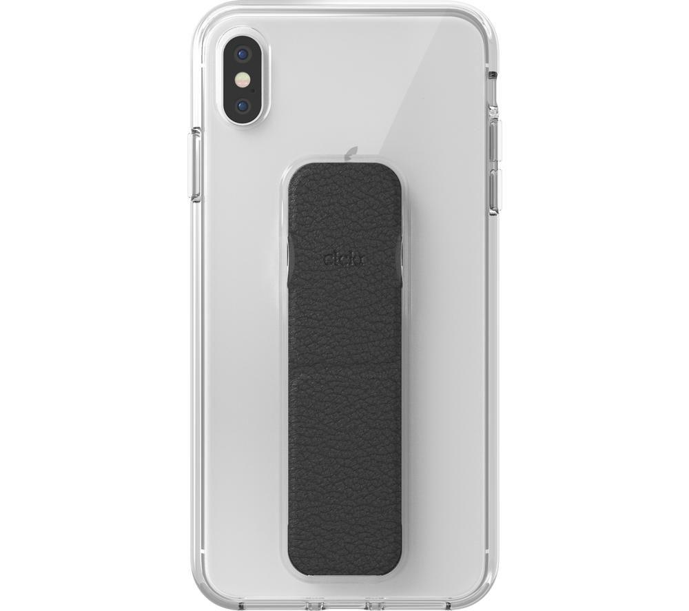 Image of CLCKR iPhone XS Max Case - Clear & Black, Black,Clear