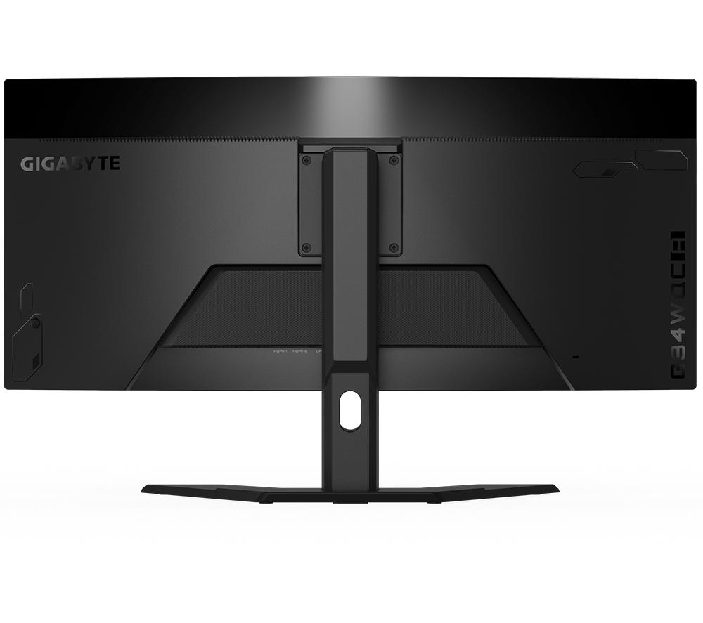 GIGABYTE G34WQC A Wide Quad HD 34" Curved VA Gaming Monitor - Black image number 3 of 7