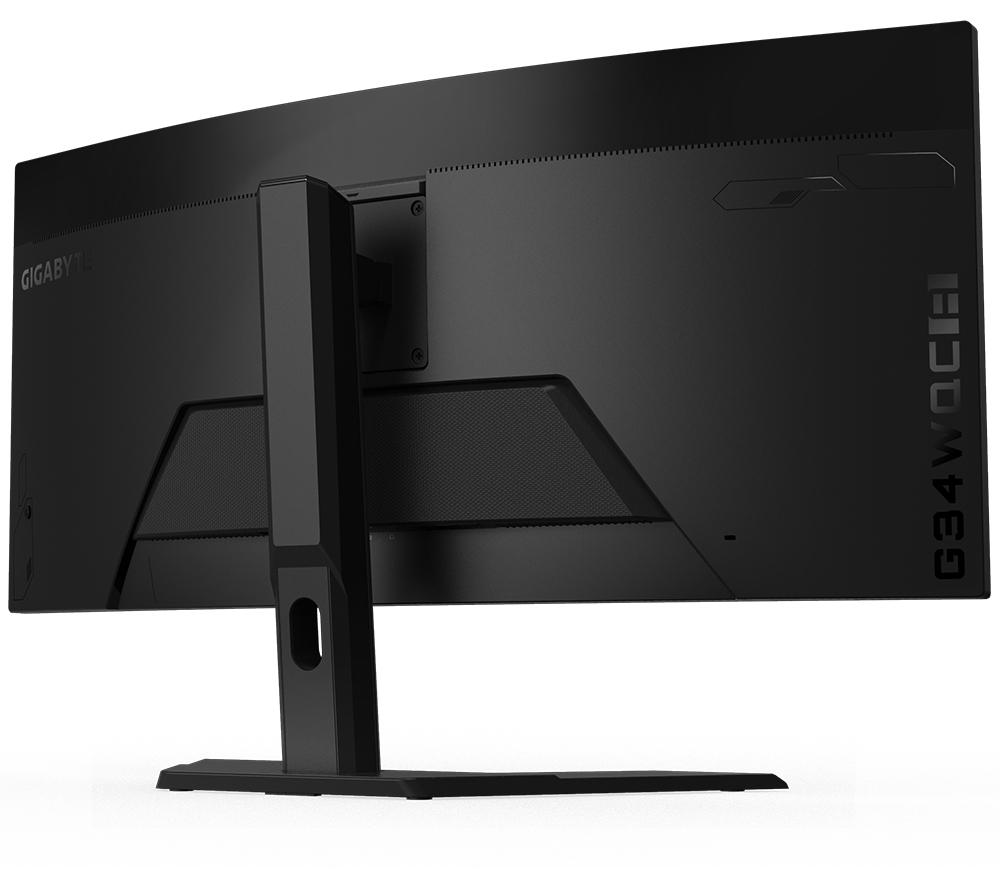 GIGABYTE G34WQC A Wide Quad HD 34" Curved VA Gaming Monitor - Black image number 4 of 7
