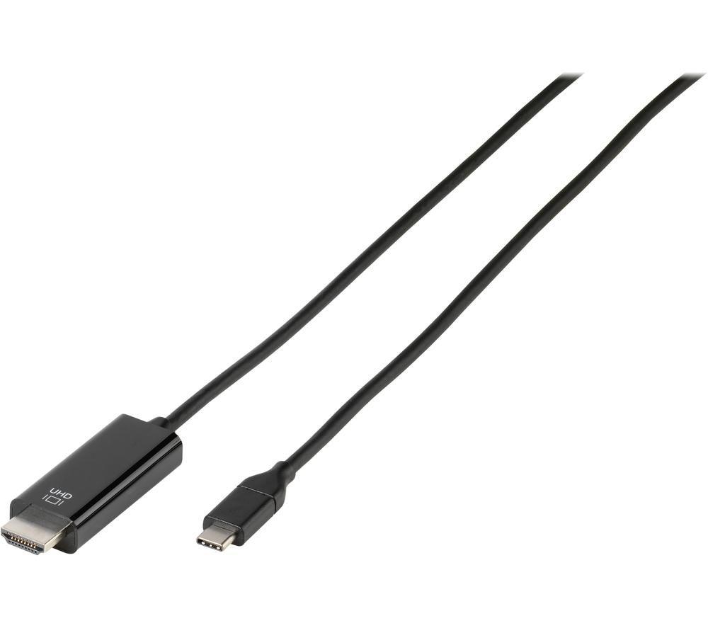 Vivanco CC UC HD 15 USB Type-C HDMI Black – Cable Adapter (USB Type-C, HDMI, Male, 1.5 m, Black)