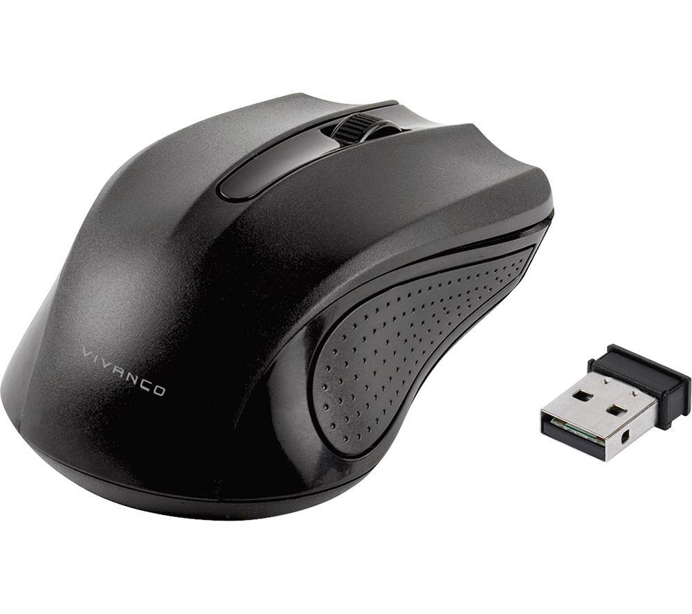 Vivanco IT-MS RF 1000 USB Mouse Black