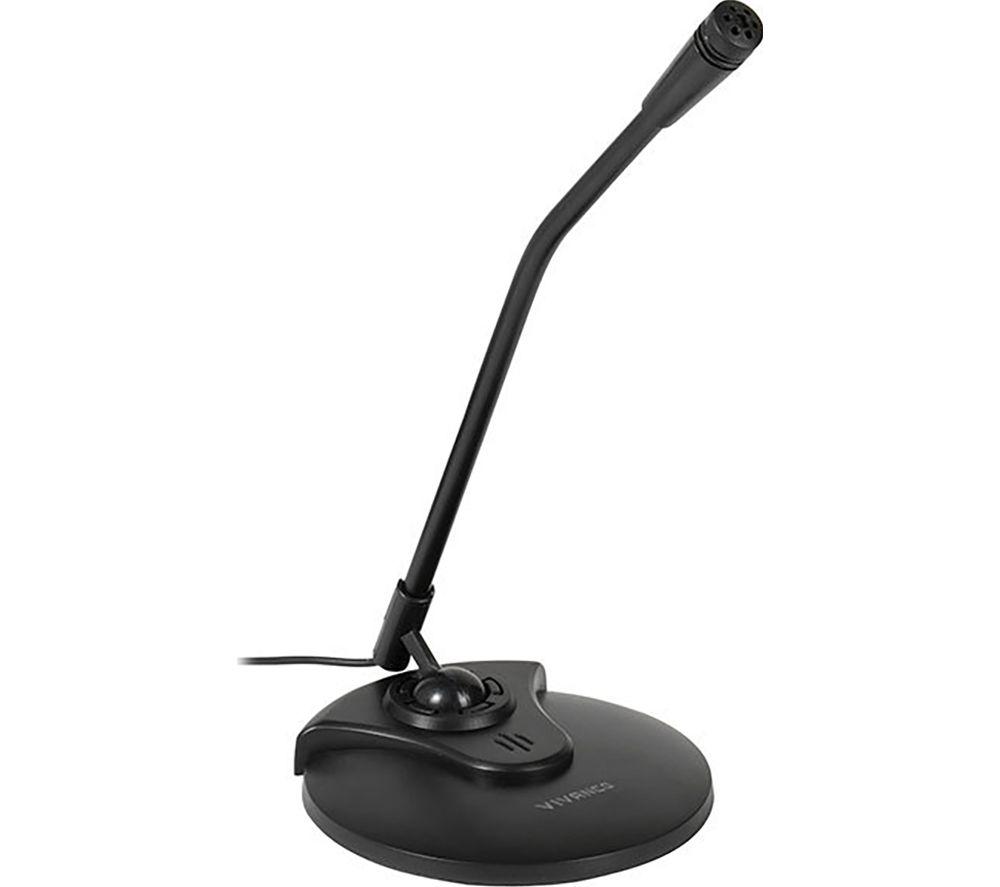 Image of VIVANCO IT-MIC 1 Desktop Microphone - Black