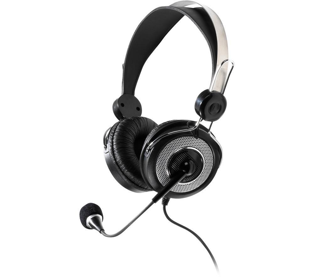 Image of VIVANCO 36652 Retro Headset  Black, Black