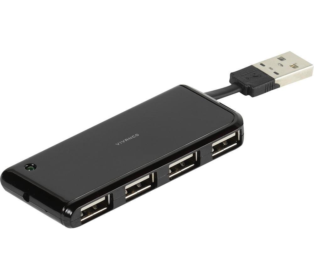 Image of VIVANCO 36660 4-port USB 2.0 Hub