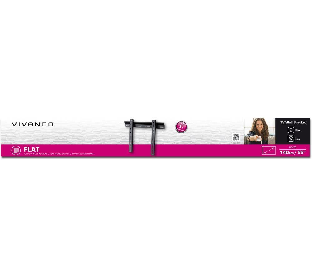VIVANCO BFI 6040 Fixed TV Bracket for up to 55" TVs image number 2 of 4