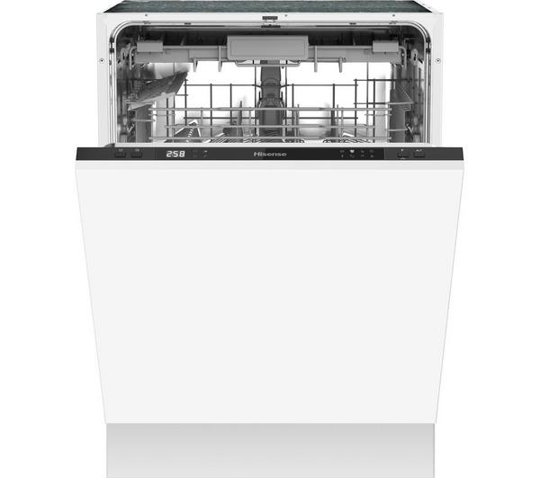 HISENSE HV603D40UK Full-size Fully Integrated Dishwasher image number 0