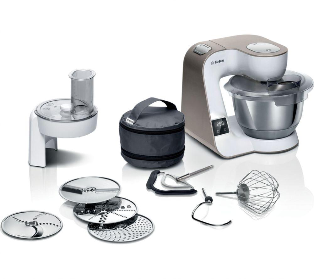 BOSCH CreationLine Serie 4 MUM5XW10GB Stand Mixer - Champagne