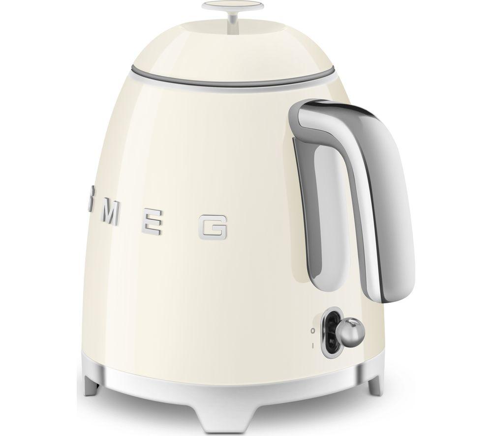 SMEG 50's Retro Style Mini KLF05CRUK Jug Kettle - Cream image number 2 of 8