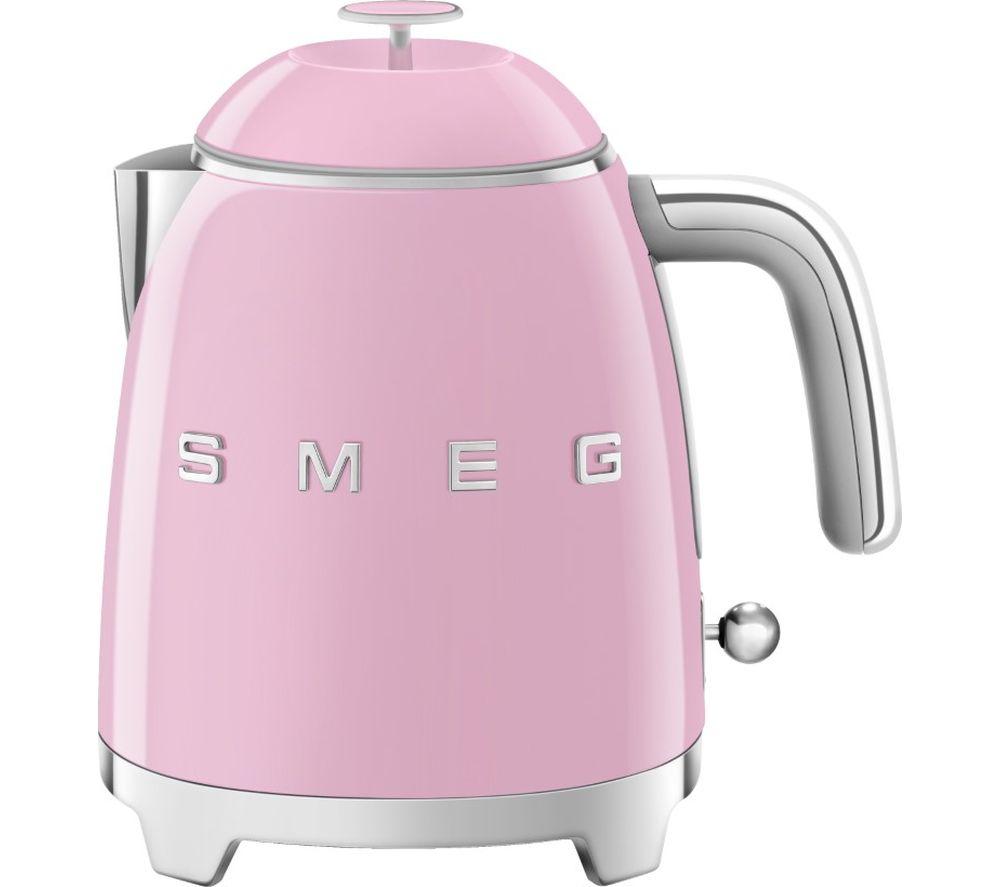 SMEG 50s Retro Style Mini KLF05PKUK Jug Kettle - Pink