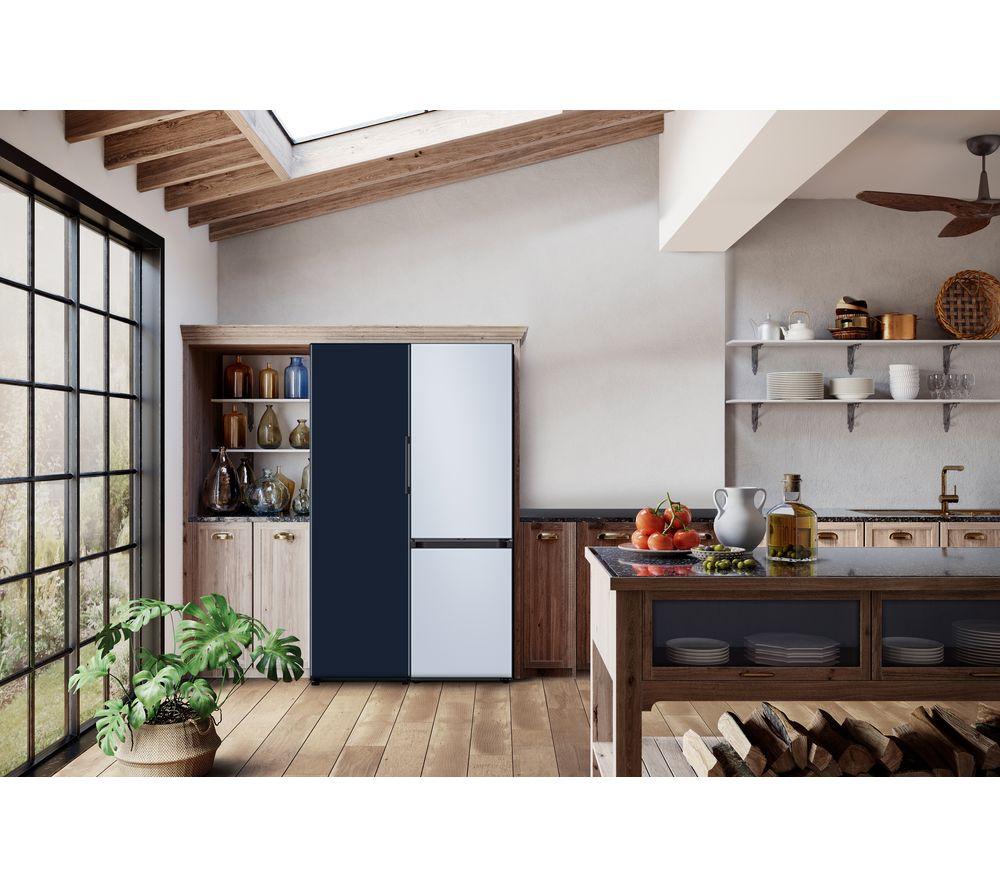 SAMSUNG Bespoke SpaceMax RZ32A74A541/EU Tall Freezer - Glam Navy image number 12 of 30