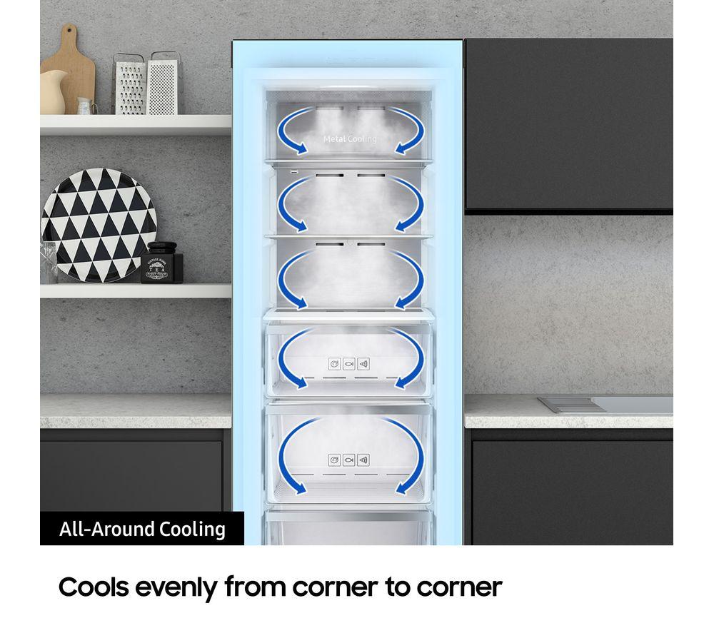 SAMSUNG Bespoke SpaceMax RZ32A74A541/EU Tall Freezer - Glam Navy image number 20 of 30