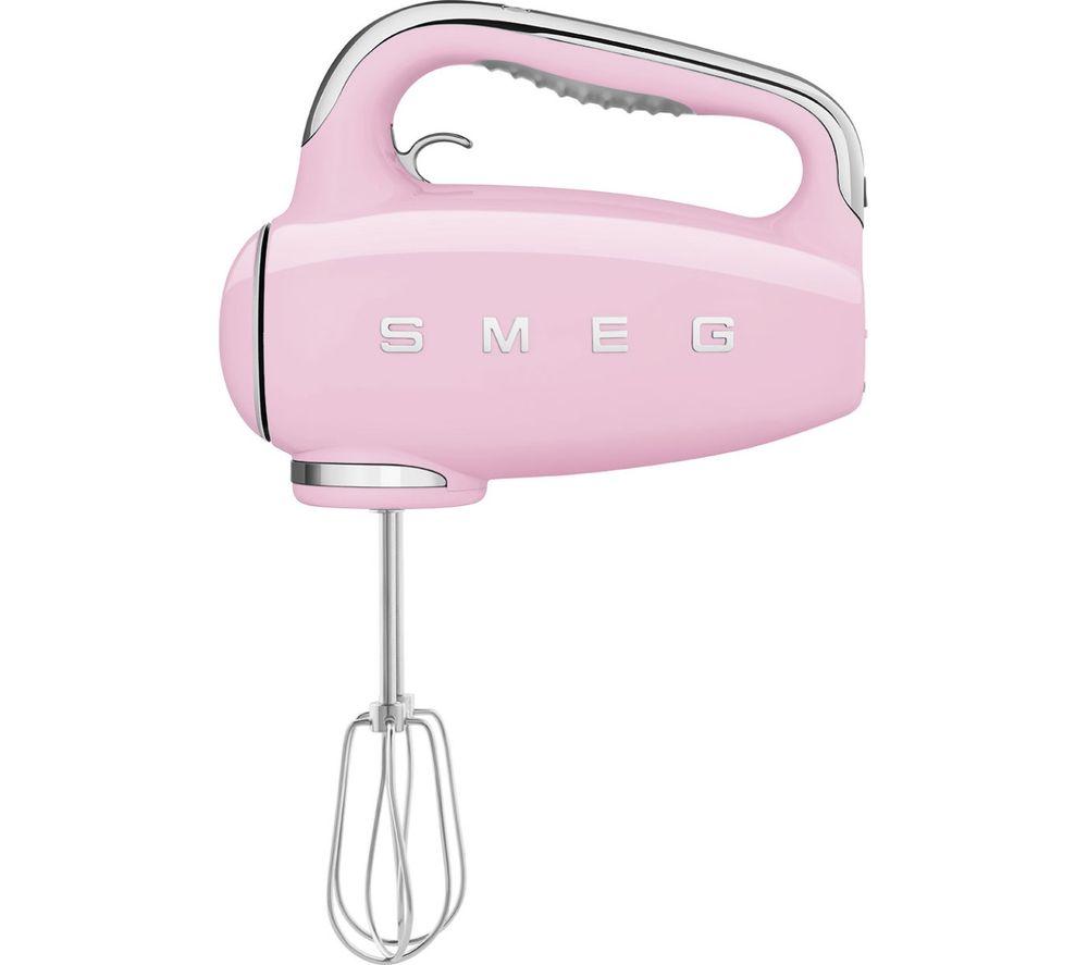 SMEG HMF01PKUK Hand Mixer - Pastel Pink