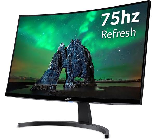 ACER ED273Bbmiix Full HD 27" Curved LED Monitor - Black image number 1